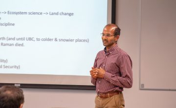 April 4, 2019: IRES Faculty Seminar with Navin Ramankutty