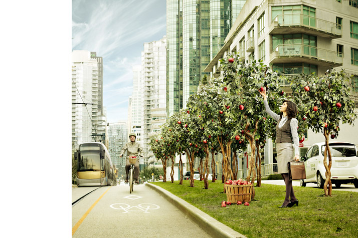 IRES Student discussions. Green City Vancouver