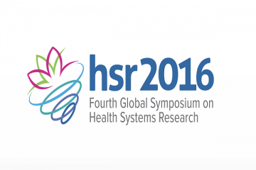 November 14, 2016: Fourth Global Symposium for Health Systems Research