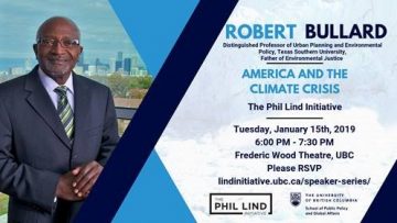 Phil Lind 2019: America and the Climate Crisis