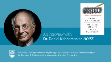 September 29, 2021: Online Interview with Dr. Daniel Kahneman, Princeton University