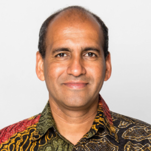 Portrait photo of M.V. Ramana