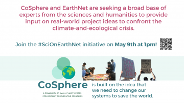 cosphere.net’s #SciOnEarthNet Initiative | May 9th at 1 pm