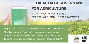 Ethical Data Governance Workshop for Agriculture | May 10 – June 14