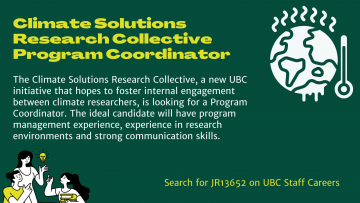 Climate Solutions Research Collective- Position for Program Coordinator | Deadline: July 24, 2023
