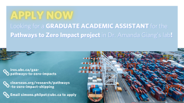 Graduate Academic Assistant for the Pathways to Zero Impacts project | Deadline September 13