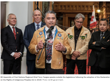 ‘Rustad is a threat to first nations and a threat to reconciliation’ 