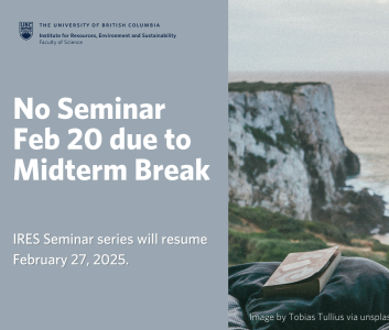 February 20, 2025: No Seminar This Week